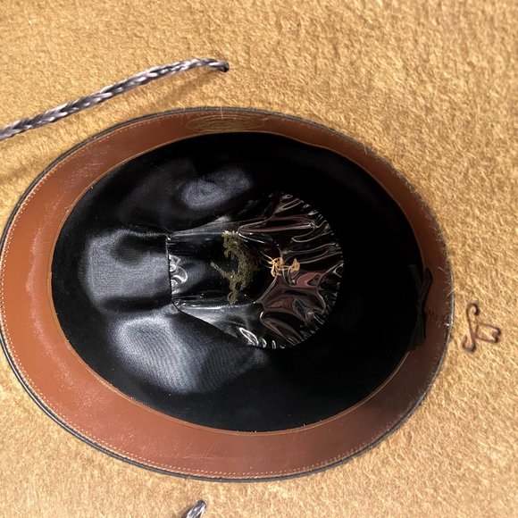 Men's Rare Beaver Felt Cowboy Hat - Picture 5 of 9